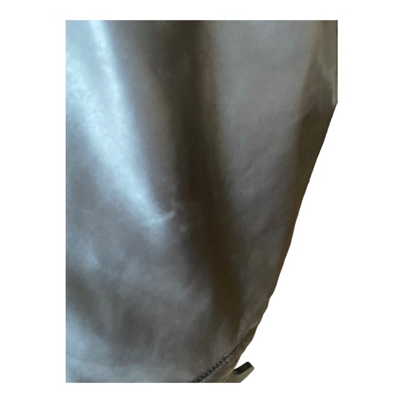 Vintage EDDIE BAUER Mens XL Brown Leather and Down winter zip jacket - Picture 13 of 16